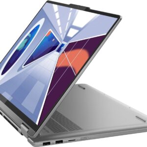 Lenovo Yoga 7 16 2-in-1 Laptop 16"" WUXGA IPS Touchscreen AMD Hexa-Core Ryzen 5 7535U (Beats i7-1255U) 8GB RAM 512GB SSD Radeon 660M Graphic Backlit Fingerprint Reader Win11 + HDMI Cable, Gray