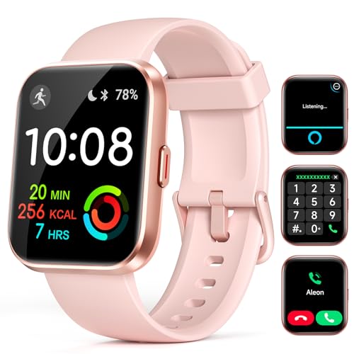 Smart Watches for Women Men (Answer/Make Calls) Compatible with iOS Android Phones Compatible, 1.83" HD Screen Fitness Tracker Smartwatches Heart Rate Monitor 110+ Sports Tracker Watch Waterproof