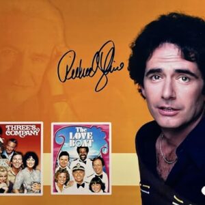 RICHARD KLINE Autograph Signed 8x10 PHOTO Chromium The Love Boat Three's Company JSA Witnessed Certified Authentic WA372356