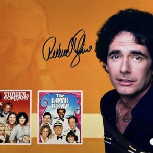 RICHARD KLINE Autograph Signed 8x10 PHOTO Chromium The Love Boat Three's Company JSA Witnessed Certified Authentic WA372356