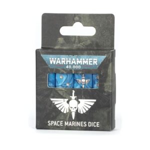 warhammer 40k - space marines dice