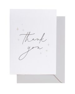 thank you greeting card pack, thank you cards, thank you cards with envelopes, minimalistic designs blank thank you notes with envelopes for business wedding bridal gift baby shower graduation