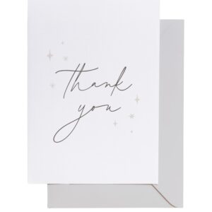 Thank You Greeting Card Pack, Thank You Cards, Thank You Cards with envelopes, Minimalistic Designs Blank Thank You Notes with Envelopes for Business Wedding Bridal Gift Baby Shower Graduation