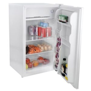 megachef 3.2 cubic feet refrigerator (white)