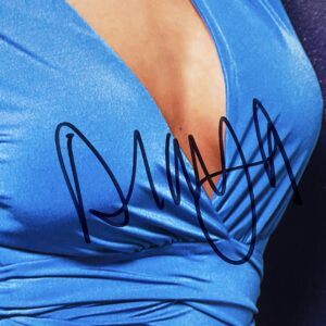 DRAYA MICHELE Signed Autograph 8" x 10" PHOTO Model Actress JSA Witnessed CERTIFIED AUTHENTIC AH96110