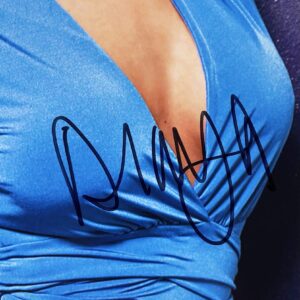 DRAYA MICHELE Signed Autograph 8" x 10" PHOTO Model Actress JSA Witnessed CERTIFIED AUTHENTIC AH96110