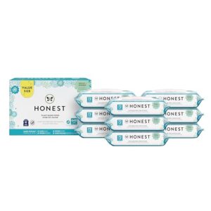 the honest company clean conscious unscented wipes | over 99% water, plant-based, baby wipes | hypoallergenic for sensitive skin, ewg verified | classic, 648 count