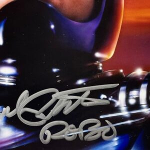 PETER WELLER Autograph Signed 8" x 10" ROBOCOP PHOTO Alex Murphy JSA Witnessed CERTIFIED AUTHENTIC WA195503