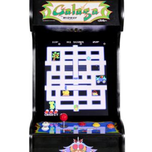 Doc and Pies Arcade Factory Classic Home Arcade Machine - Tabletop and Bartop - 412 Retro Games - Full Size LCD Screen, Buttons and Joystick (Black)