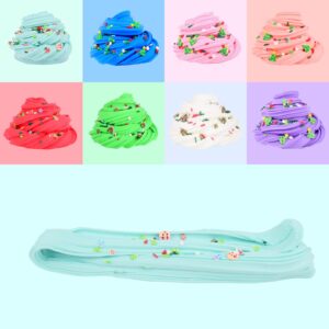 8 Pack Butter Slime Kit,Cute Toys and Stickers,Super Soft and Non-Sticky, Party Favors and Stress Relief Toy for Girls and Boys,DIY Slime Toy for Kids.