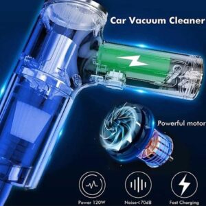 mcgotasy Ez Vac Pro Vacuum, Pavidoo Car Vacuum, Ez Vac Pro, Ezvac Pro Handheld Vacuum, Liyepro 3-in-1 Wireless Smart Vacuum Cleaner, Cordless Vacuum Cleaner (Gray(12000PA))