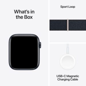 Apple Watch SE GPS + Cellular 40mm Midnight Aluminum Case with Midnight Sport Loop with AppleCare+ (2 Years)