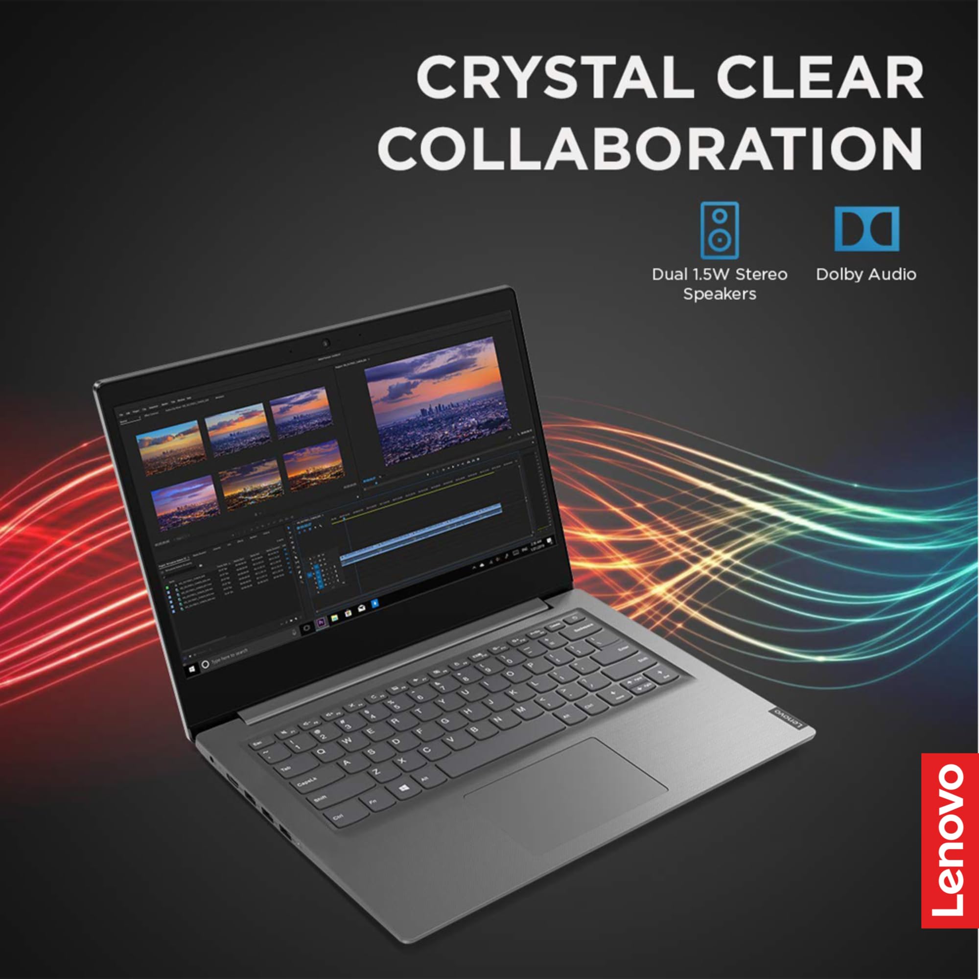 Lenovo Newest V14 Gen-4 Laptop for Business or Student, 1TB SSD Storage, AMD Ryzen 5 7520U (Beat i5-1135G7), 14" FHD Display, Dolby Audio,HDMI,Type-C,Ethernet,Win11 PRO,w/WOWPC 500GB Hard Drive Bundle