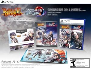 the legend of heroes: trails of cold steel iii / the legend of heroes: trails of cold steel iv: deluxe edition - playstation 5