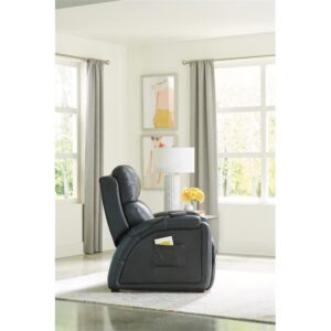 Catnapper Decompress Power Zero Gravity Recliner in Gray Leather