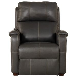 Catnapper Decompress Power Zero Gravity Recliner in Gray Leather