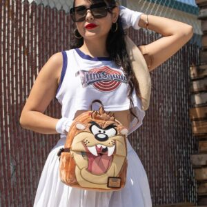 Loungefly Warner Brothers Looney Tunes Tasmanian Devil Plush Cosplay Women's Backpack