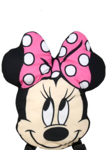 disney minnie mouse pink 15" shaped flat pillow plush backpack with hangtag