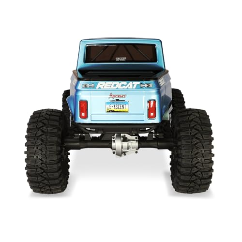 Redcat Ascent 1/10 Scale Low Center of Gravity (LCG) Performance Rock Crawler - Blue