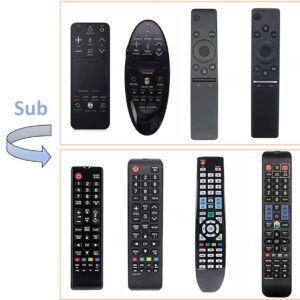 Universal Remote Control Compatible with All Samsung TV LED HDTV UHD SUHD HDR LCD Frame Curved QLED 4K 8K 3D Smart TVs