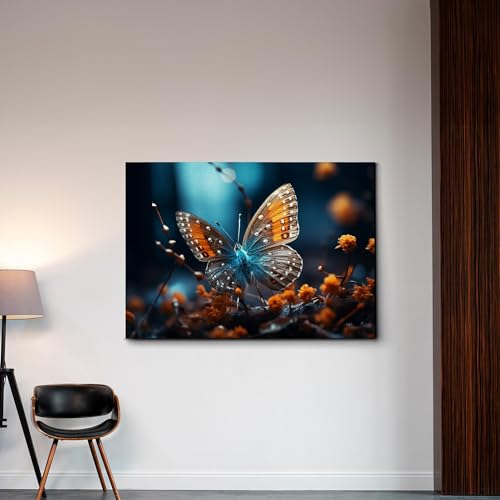 Abstract Painting Buy Canvas Wall Art, Butterfly Painting Art, Butterfly canvas, bedroom Butterfly wall art,Watercolor abstract Butterfly canvas painting