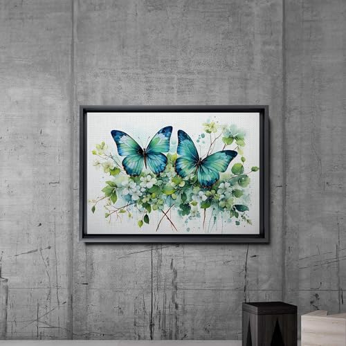 Abstract Painting Buy Canvas Wall Art, Butterfly Painting Art, Butterfly canvas, bedroom Butterfly wall art,Watercolor abstract Butterfly canvas painting