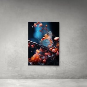 Abstract Painting Buy Canvas Wall Art, Butterfly Painting Art, Butterfly canvas, bedroom Butterfly wall art,Watercolor abstract Butterfly canvas painting