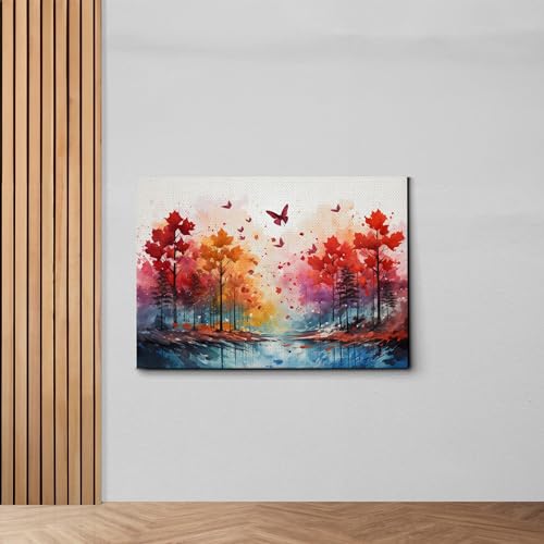 Abstract Painting Buy Canvas Wall Art, Butterfly Painting Art, Butterfly canvas, bedroom Butterfly wall art,Watercolor abstract Butterfly canvas painting