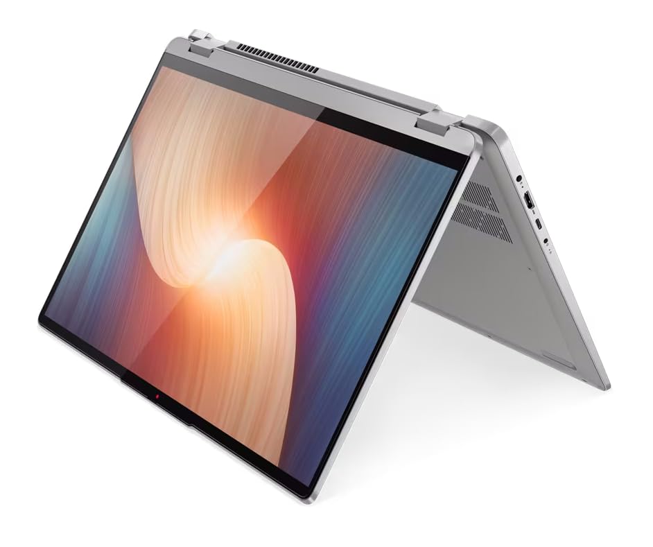 Lenovo IdeaPad Flex 5 Laptop, 2023, 16" 1920 x 1200 Touchscreen, AMD Ryzen 7 5700U 8-Core, 16GB LPDDR4, 4TB SSD, Windows 10 Pro, Backlit Keyboard, Wi-Fi 6, Bluetooth 5.1, 1080p Camera, Cloud Grey