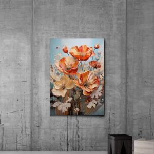 Samsung Frame TV Art, Abstract Flowers print, Floral print, Spring Flowers print, print print, Flower Art for Frame TV, Canvas Prints, Art Print