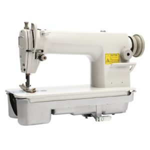 YUNLAIGOTOP Industrial Sewing Machine, Heavy Duty Auto Sewing Machine with Adjustable Design, Straight Stitch Sewing Machine for Tailoring Stores/Homes -Head Only