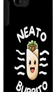 iPhone 11 Pro Max Neato Burrito Lover Cute Kawaii Funny Saying Food Pun Dark Case