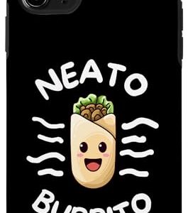 iPhone 11 Pro Max Neato Burrito Lover Cute Kawaii Funny Saying Food Pun Dark Case