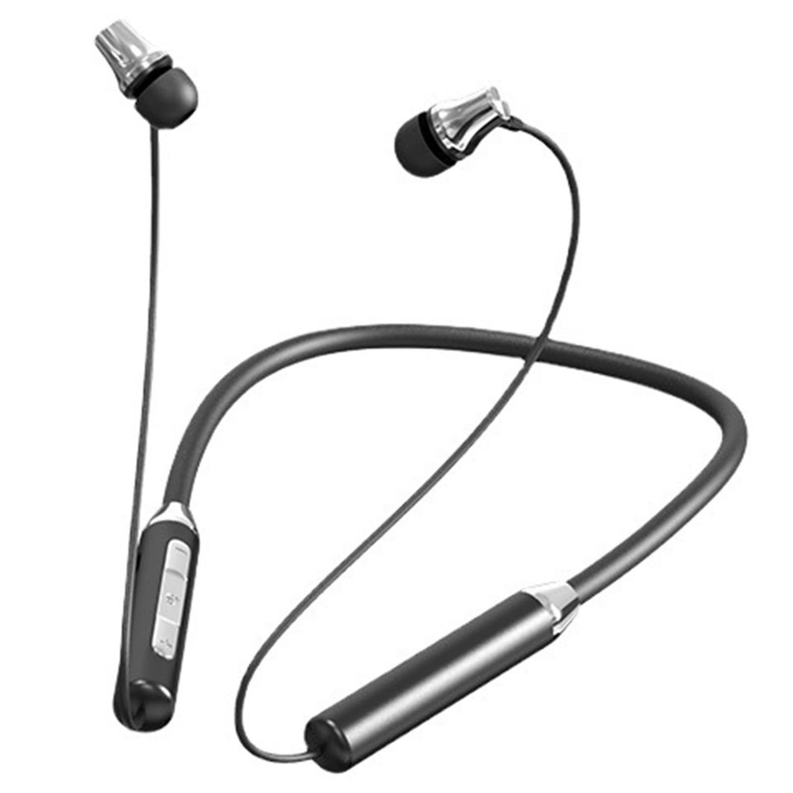 OAVQHLG3B Wireless Earbuds Bluetooth Headphone Neckband Bluetooth 5.1 Headphones,HD Stereo Wireless Sports Earphones,Around Neck Bluetooth Headphones Noise Cancelling Mic Wireless Earphones