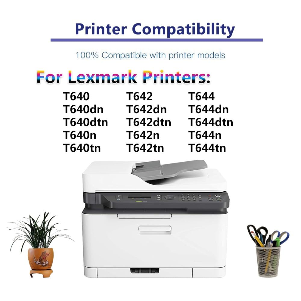 Kolasels Remanufactured Toner Cartridge Replacement for 64035HA for T640, T642, T644 Printer (10-Pack Black)