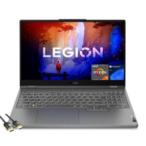 lenovo legion 5 gaming laptop, 15.6" wqhd ips 165hz, amd ryzen 7 7735h up to 4.75ghz, geforce rtx 4060, 32gb ddr5, 1tb nvme ssd, backlit keyboard, webcam, wi-fi 6, rj-45, type-c, pdg hdmi, win 11 pro