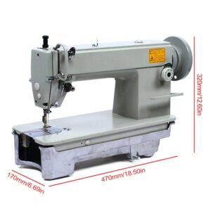 Heavy Duty Sewing Machines, Leather Auto Sewing Machine, Thick Material Industrial Sewing Tool for Jeans Tents Leather Products 3000s.p.m