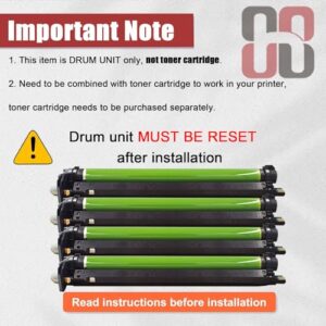 Replacement 013R00681 Imaging Unit Compatible for Xerox 013R00681 C8130 Drum Unit Work for Xerox AltaLink B8145 B8155 B8170 C8130 C8135 C8145 C8155 C8170 Printers 1 Yellow Pack