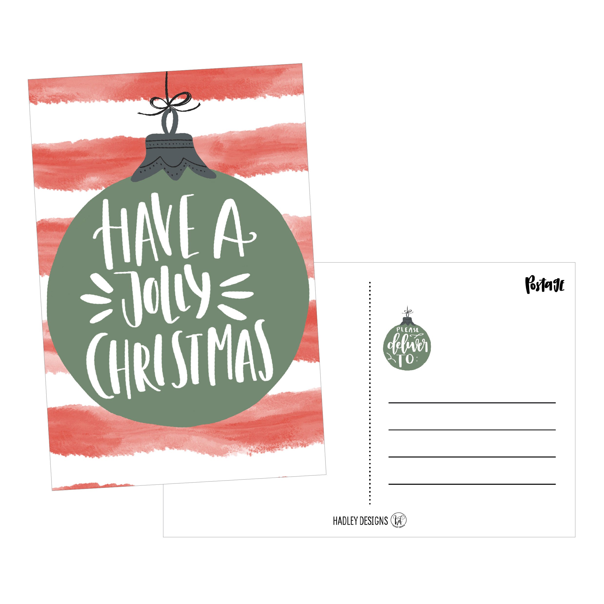 24 Doodle Religious Christmas Cards Boxed With Envelopes, 50 Holiday Greeting Cards, Blank Winter Postcard Set, Merry Christmas Cards, Seasons Greetings Note