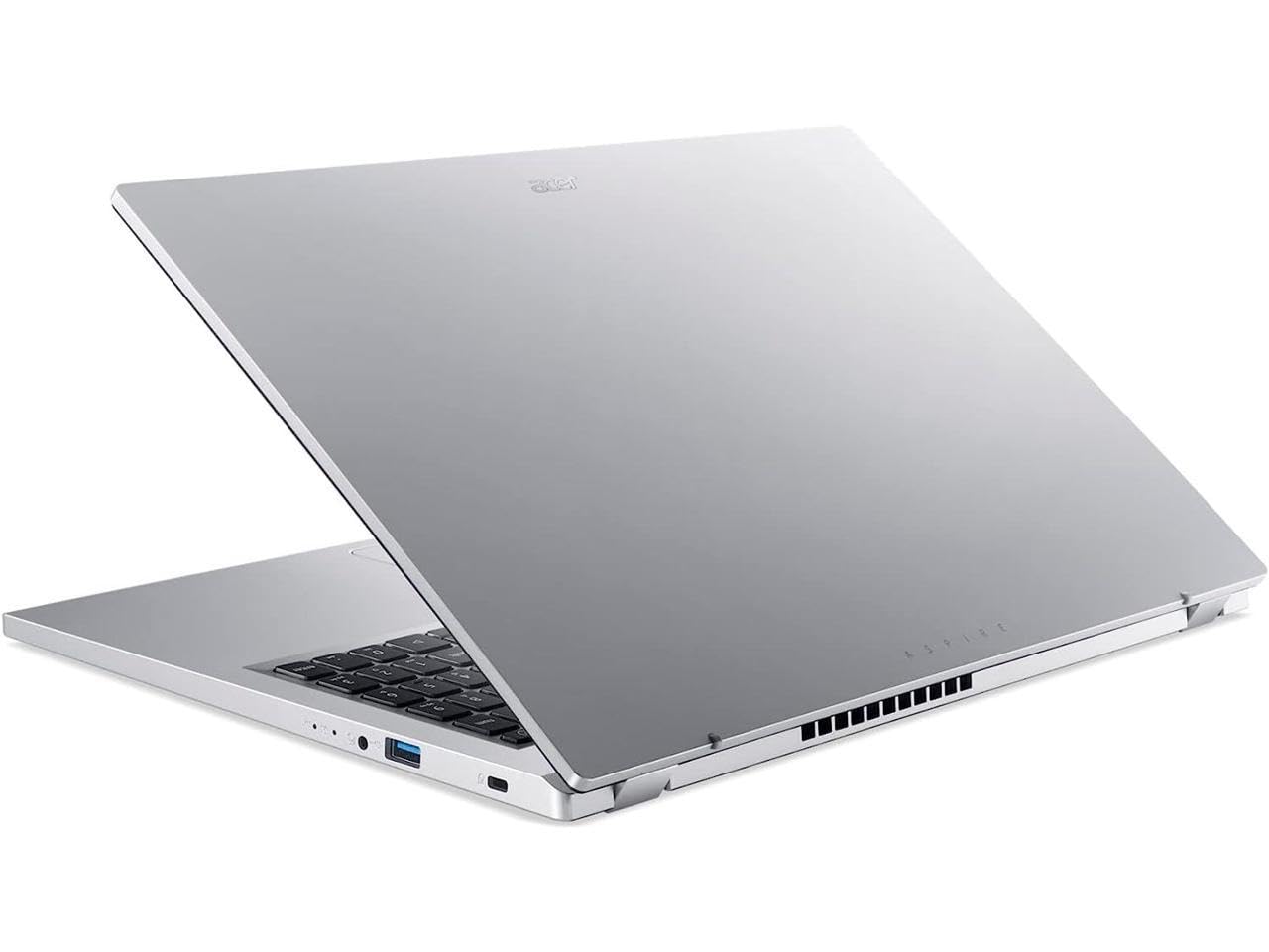 acer Aspire 3 Thin and Light Business Laptop Computer 15.6" FHD IPS Display AMD Quad-core Ryzen 3 7320U Processor 8GB RAM 512GB SSD AMD Radeon 610M Graphics USB-C Win11 Silver + HDMI Cable