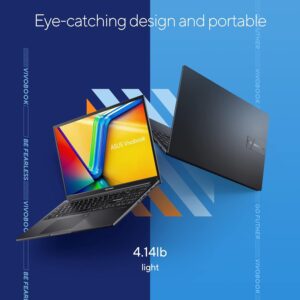 ASUS 2023 Newest Vivobook 16 Laptop, 16” WUXGA (1920x1200) 16:10 Laptop, Intel Core i5-1235U CPU, 16GB RAM, 512GB SSD, Intel UHD Graphics, Wi-Fi, Thin and Light, Windows 11 Home, Indie Black