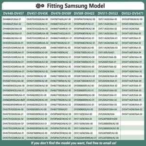 Repair Kit DC97-16782A Roller 6602-001655 Belt DC93-00634A For Samsung Dryer