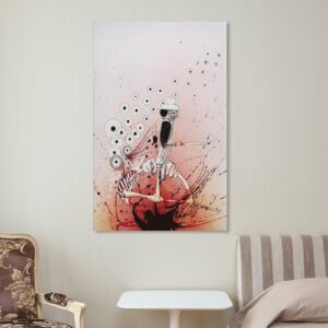 Ralph Artist Steadman - Hunter Driving Pen Line Modern Abstract Minimalist Art Posters Wall Art Paintings Canvas Wall Decor Home Decor Living Room Decor Aesthetic Prints 08x12inch(20x30cm) Unframe-st