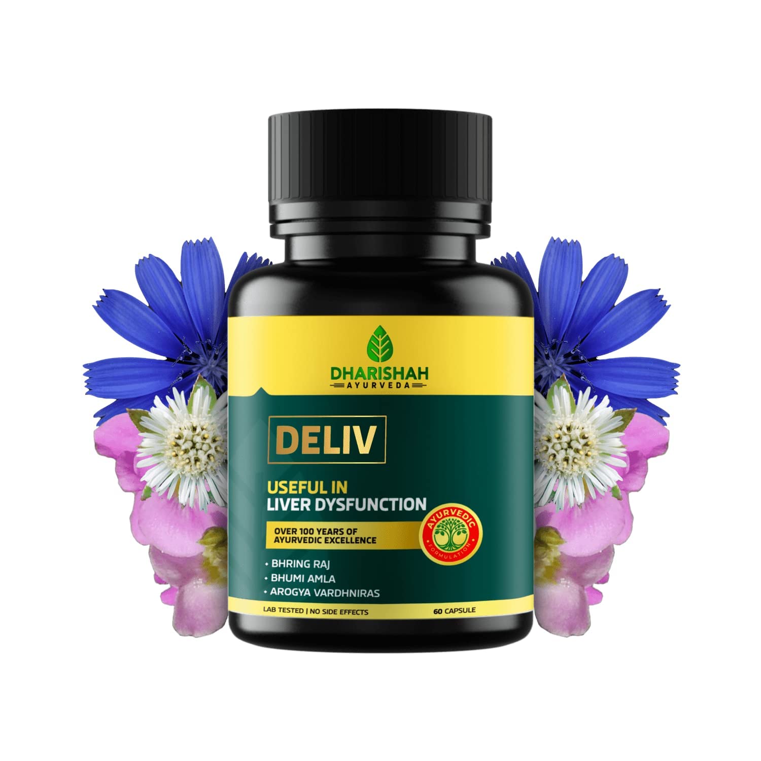 D4d DELIV 60 Tablets Ayurvedic Medicine for Liver Problems