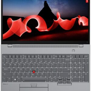 Lenovo T16 Gen 2 Home & Business Laptop (Intel i7-1355U 10-Core, 16GB DDR5 5200MHz RAM, 512GB SSD, Intel UHD, 16.0" 60 Hz Touch Wide UXGA (1920x1200), Fingerprint, WiFi, Win 11 Pro) with USB-C Dock