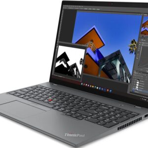 Lenovo T16 Gen 2 Home & Business Laptop (Intel i7-1355U 10-Core, 16GB DDR5 5200MHz RAM, 512GB SSD, Intel UHD, 16.0" 60 Hz Touch Wide UXGA (1920x1200), Fingerprint, WiFi, Win 11 Pro) with USB-C Dock