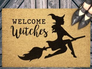 funny doormat outdoor witch doormat halloween door mat welcome witches doormat funny large outdoor front door welcome mat fun unique halloween decoration funny mat cute rugs for kitchen 16x24 inch