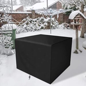 LSFYYDS Dust Cover, 39 Inch Rectangle Waterproof Furniture Cover Outdoor Table Chairs Cover Patio Folding Bed Dust Covers Sectional Cover, Protective Cover Suitable for Home Garden Supplies