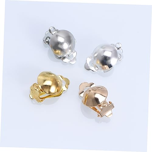 COHEALI 80pcs DIY Earrings Earring Accessories Clip-on Earrings Piercing Earrings Jewelry Findings Earrings Post Earring Converter Beautiful Ear Clip Ear Clips Accessories Circled Supplies