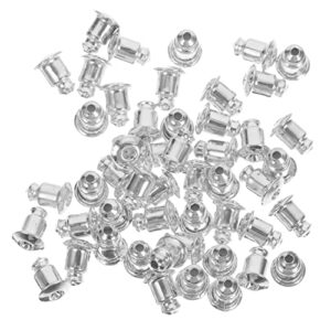 200 Pcs Earrings Earplugs Earring Backs for Studs Earring Backs for Kids Metal Earring Backs Heavy Earring Support Backs Earring Parts Earring Accessories Pierced Earring Backs